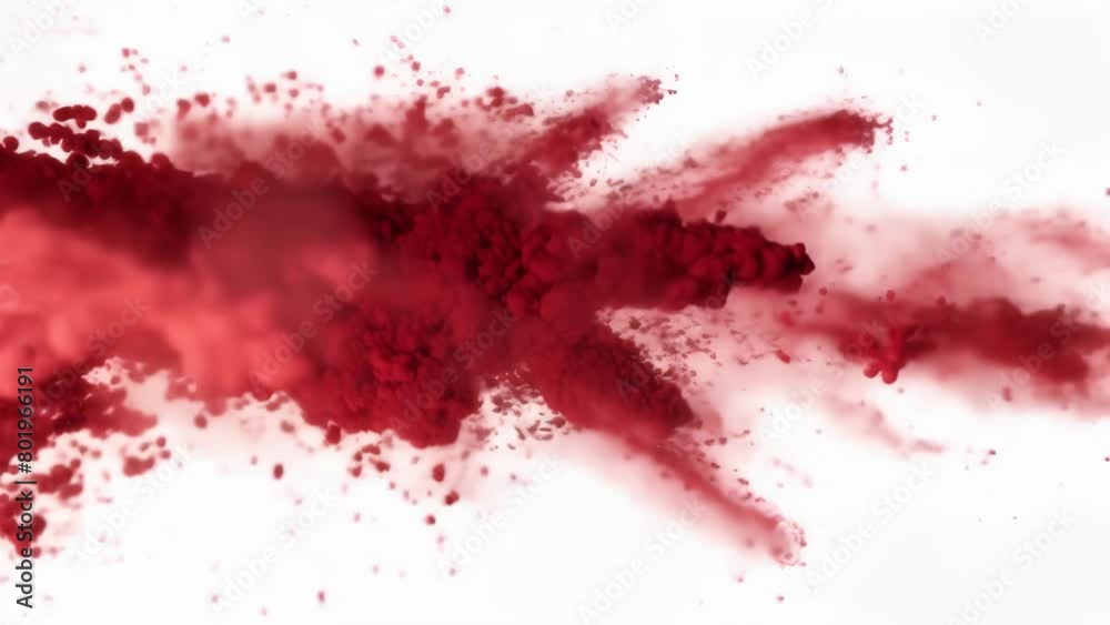 Varying sizes of deep red dust particles scattered across a white background, creating a gritty, textured appearance with depth and striking visual contrast.
Varying sizes of deep red dust particles scattered across a white background, creating a gritty, textured appearance with depth and striking visual contrast.