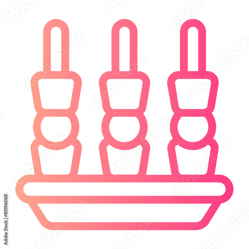appetizer gradient icon