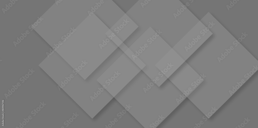 Fototapeta premium Square pattern on banner with shadow. Abstract color geometric background with copy space. Modern and minimal concept. You can use for cover, poster, banner web.