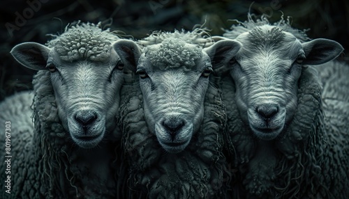 Sheep for the feast of sacrifice