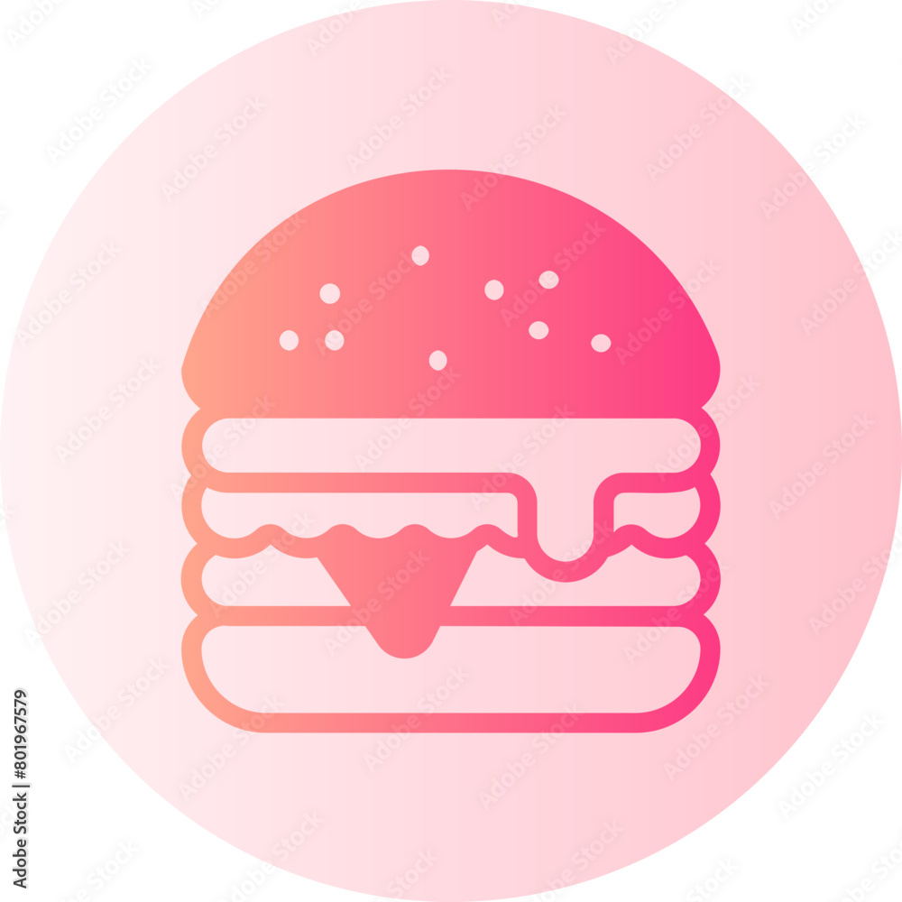 hamburger gradient icon hamburger gradient icon