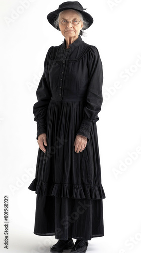 A 75-year-old Amish woman 