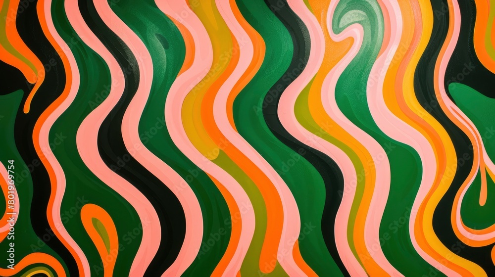 waves pattern with vibrant swirling colors waves pattern with vibrant swirling colors