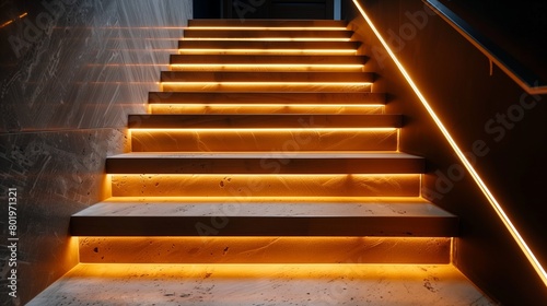 Linear Staircase Lighting