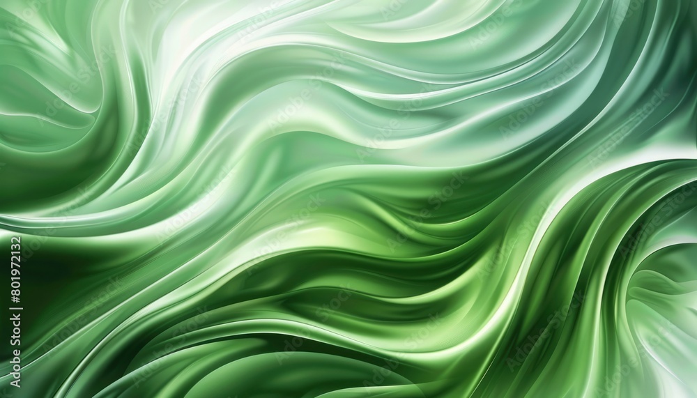 Close-up of vibrant green leaf patterns, emphasizing natural textures and details