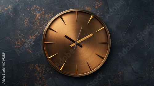 Wallpaper Mural Linear Wall Clock Torontodigital.ca