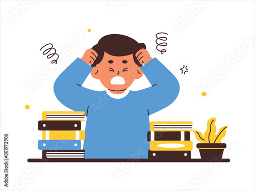 Student Feeling Overwhelmed by Study Load