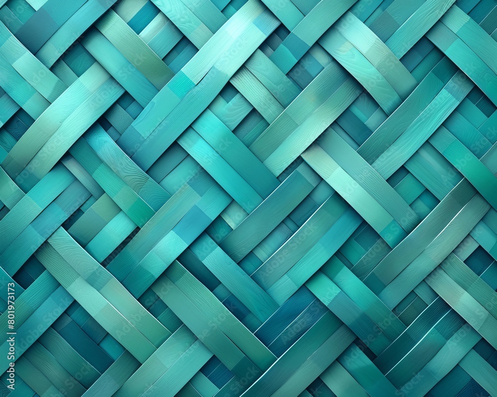 Construct a geometric pattern using only straight lines in shades of turquoise, abstract , background Construct a geometric pattern using only straight lines in shades of turquoise, abstract , background