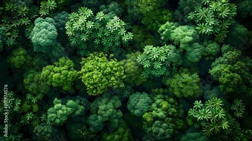 Aerial Tapestry: Capturing the Complexity of the Green Canopy