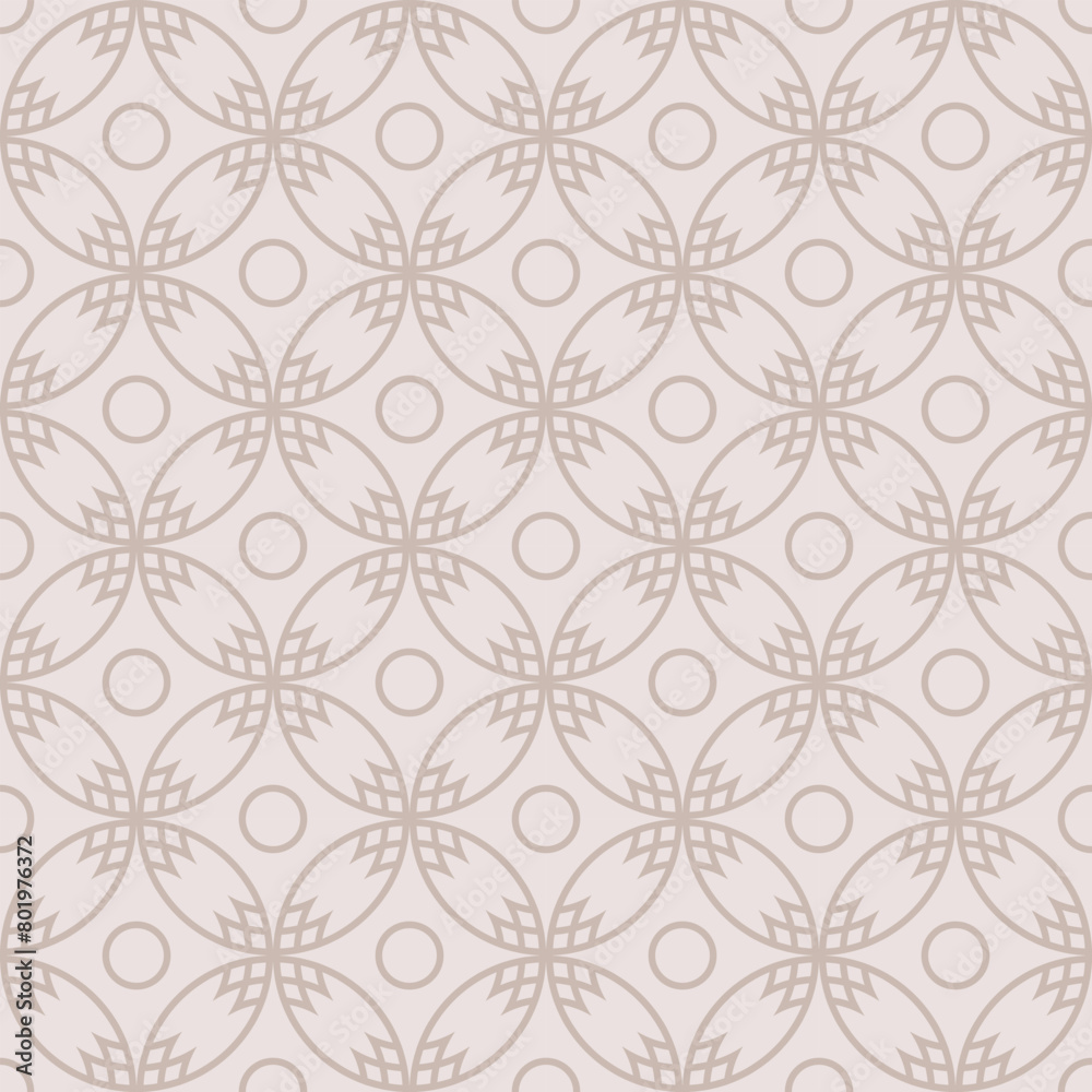 Trend seamless pattern of circles and arcs, geometric shapes in coffee color for coffee shop design. Decoration of lines on a brown background for textiles and wallpaper. Trend seamless pattern of circles and arcs, geometric shapes in coffee color for coffee shop design. Decoration of lines on a brown background for textiles and wallpaper.