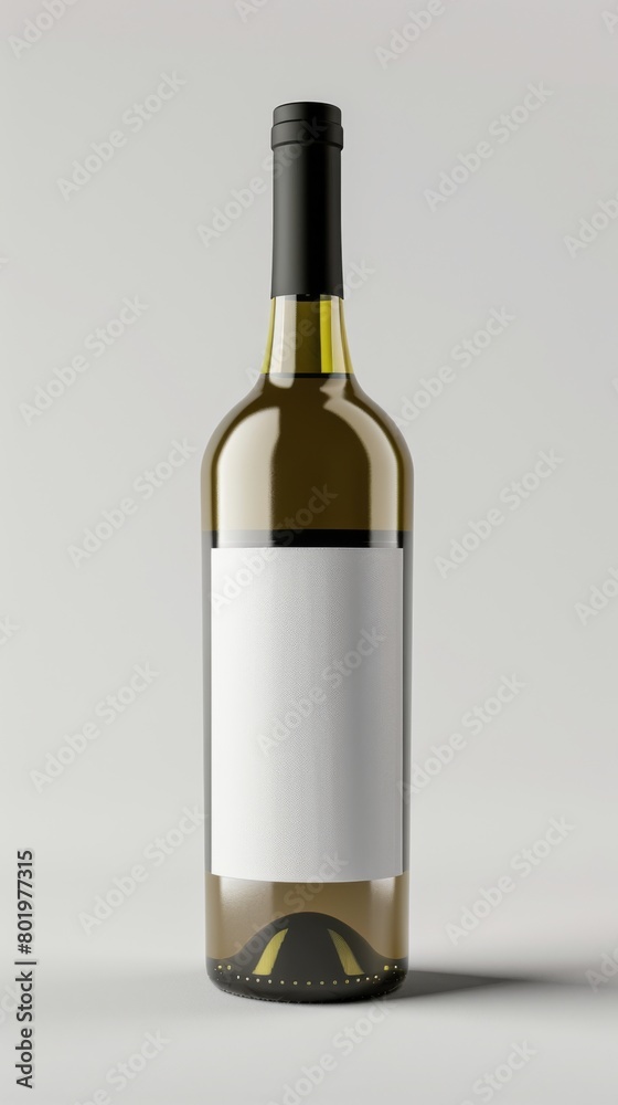 Mockup bottle of wine. Vertical background Mockup bottle of wine. Vertical background