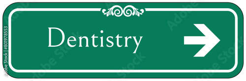 Dentistry sign
