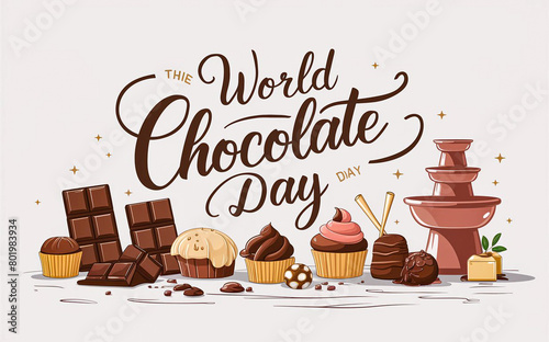 world Chocolate day photo