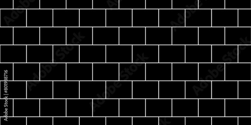 Black brick wall background. Brick wall background. Black or dark gray pattern grainy concrete wall stone texture background. 
