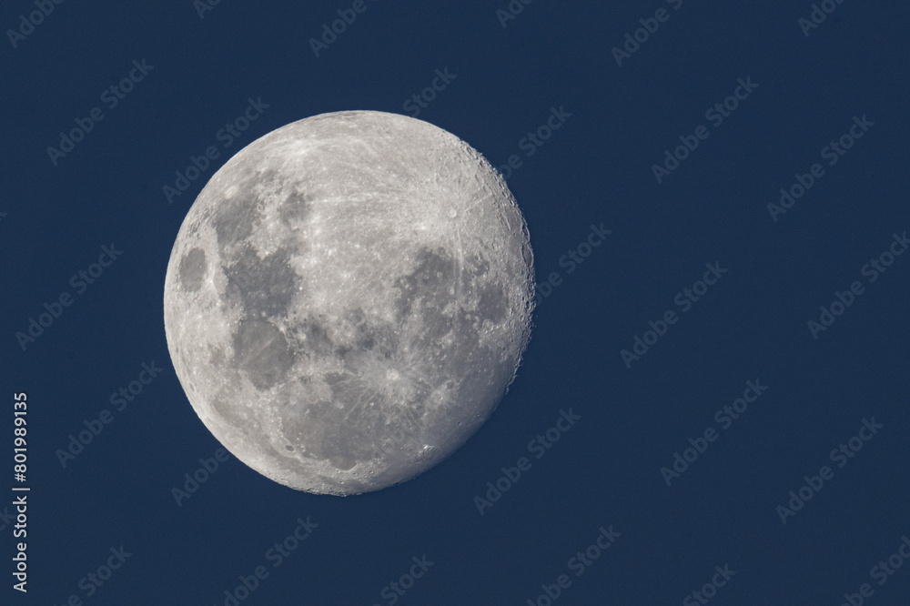 Moon almost full Moon almost full