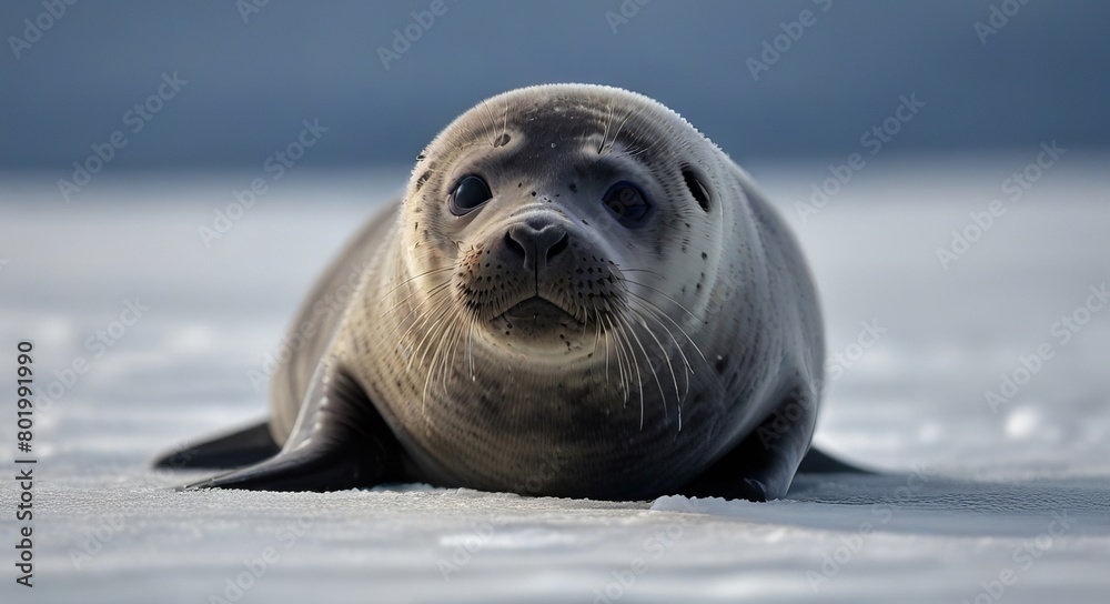 Obraz premium seal on the beach