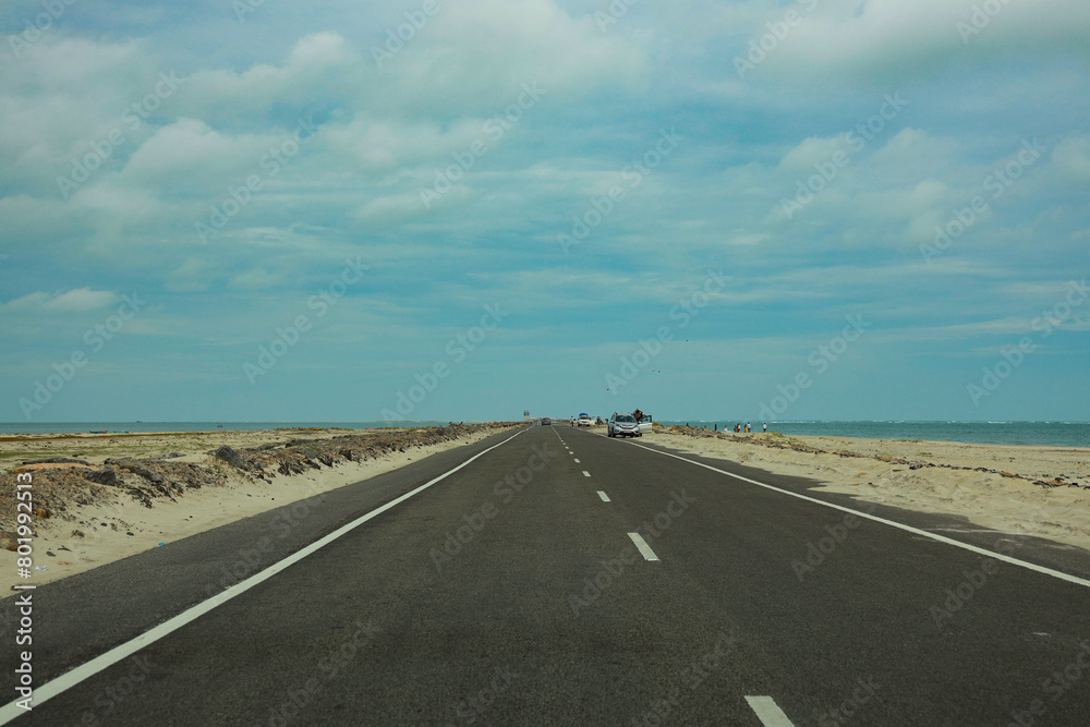 Tip of the bow. Arichal Munai. Southern tip of India-Dhanushkodi. A way through in between Indian ocean and Bay of Bengal. Tip of the bow. Arichal Munai. Southern tip of India-Dhanushkodi. A way through in between Indian ocean and Bay of Bengal.