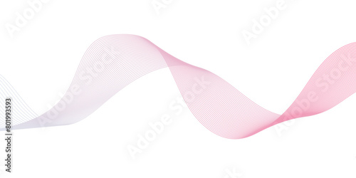 Abstract blend wave lines and technology background. Background lines wave abstract stripe design. White background, mesh abstract, vector gradient line soft blend.	