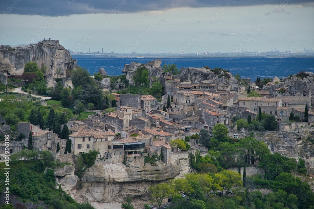 Dörfchen Les Baux de Provence in Südfrankreich