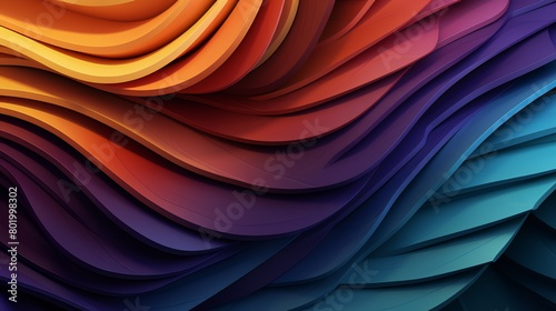 Background with an abstract texture made of coloured geometric forms