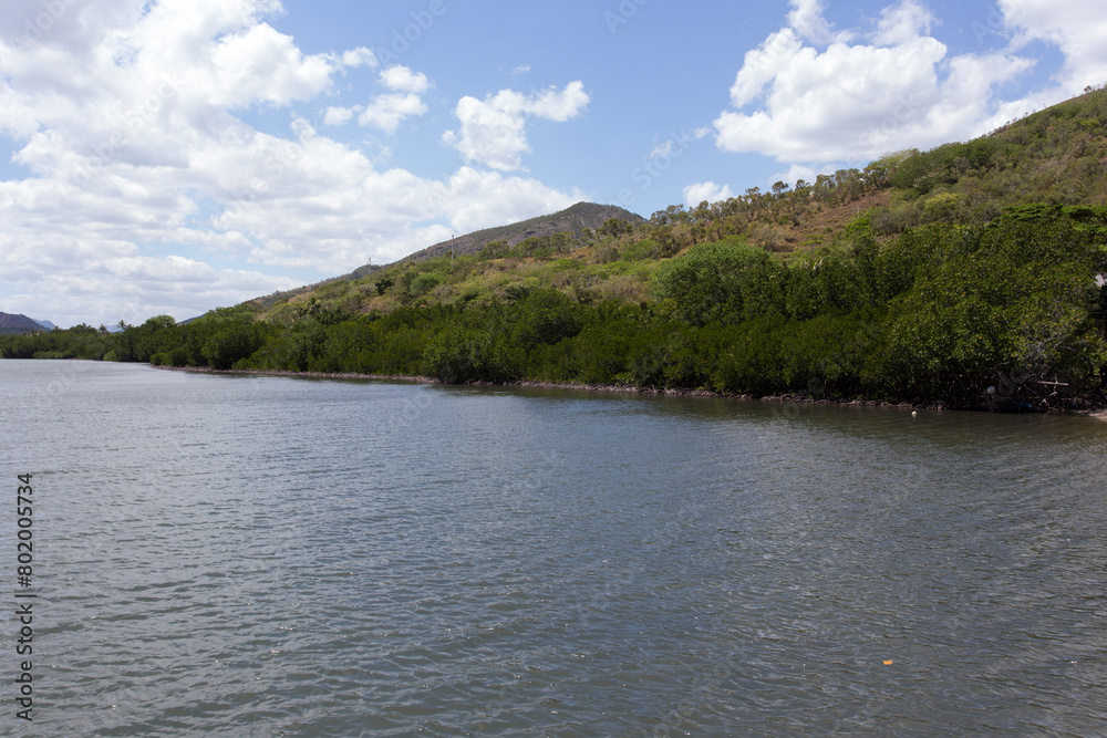 A beautiful landscape in   Hienghene