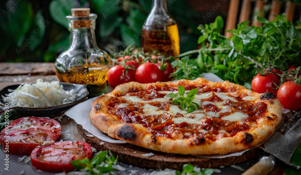Juicy Homemade pizza Juicy Homemade pizza