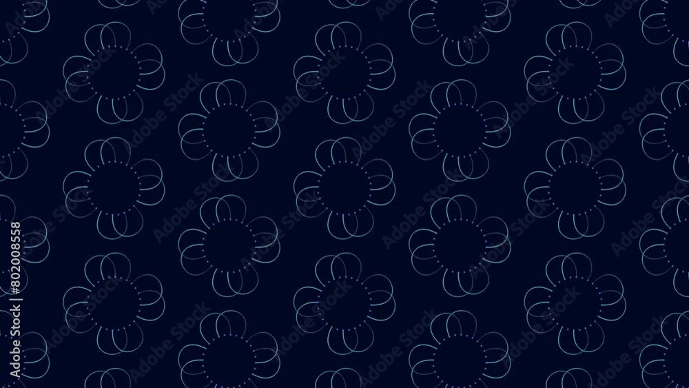 An artistic design with a blue and black background adorned with a circular arrangement of seven yellow flowers. Each flower has a center and petals, creating a visually appealing pattern An artistic design with a blue and black background adorned with a circular arrangement of seven yellow flowers. Each flower has a center and petals, creating a visually appealing pattern