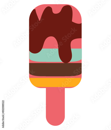 Ice-cream Elements and Craft Design.