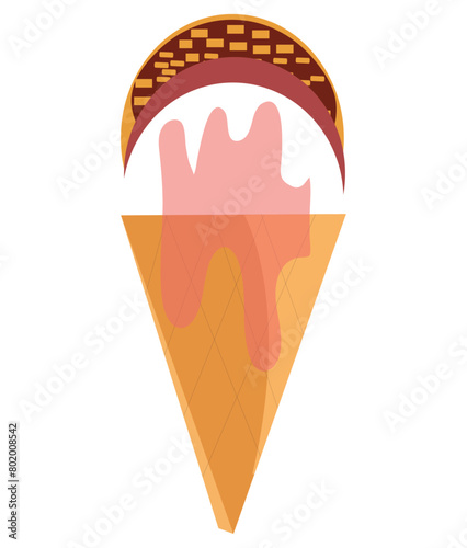 Ice-cream Elements and Craft Design.
