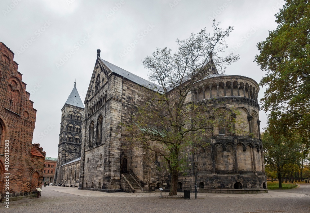 Lund Cathedral (Lunds domkyrka), medieval church in Sweden