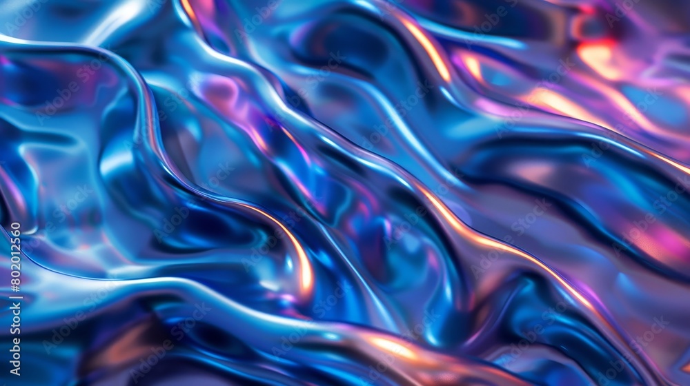 The background is abstract with smooth shiny blue waves. The background is abstract with smooth shiny blue waves.