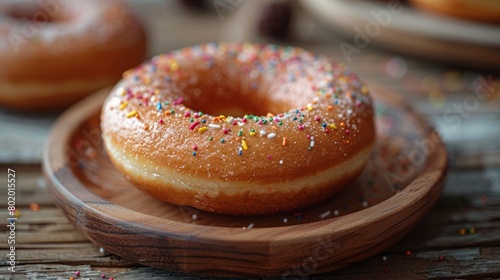 Donuts with delicious, fragrant, and sweet flavors are undoubtedly one of the most famous and popular sweets worldwide. photo