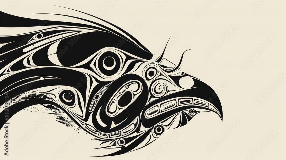 Fototapeta premium Artful representation of a floral tattoo with roses and lilies, embodying growth and life, showcased vividly against a simple background, emphasizing the artistry