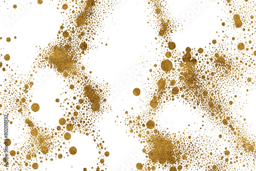 Golden Trending Pattern, Golden paint brush stroke glittering texture.