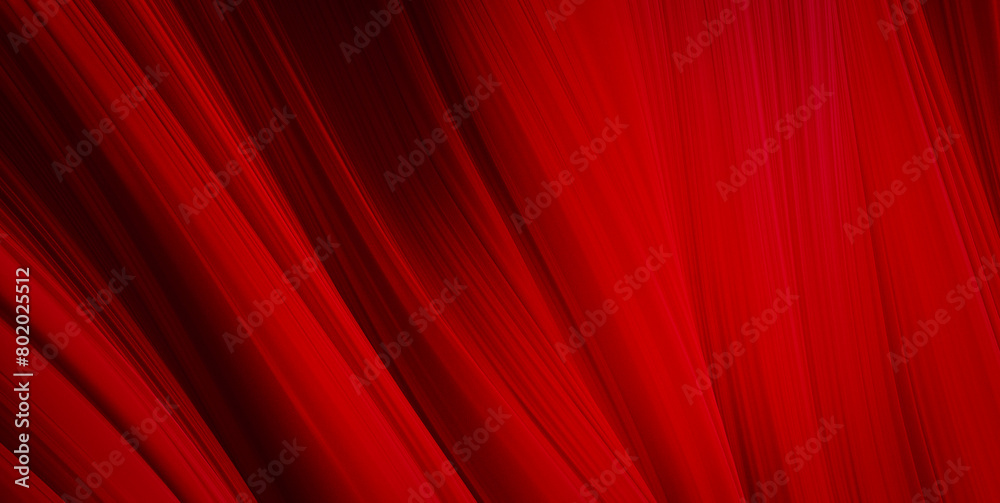 Fototapeta premium Colorful Abstract: Red Spots and Fluid Shapes