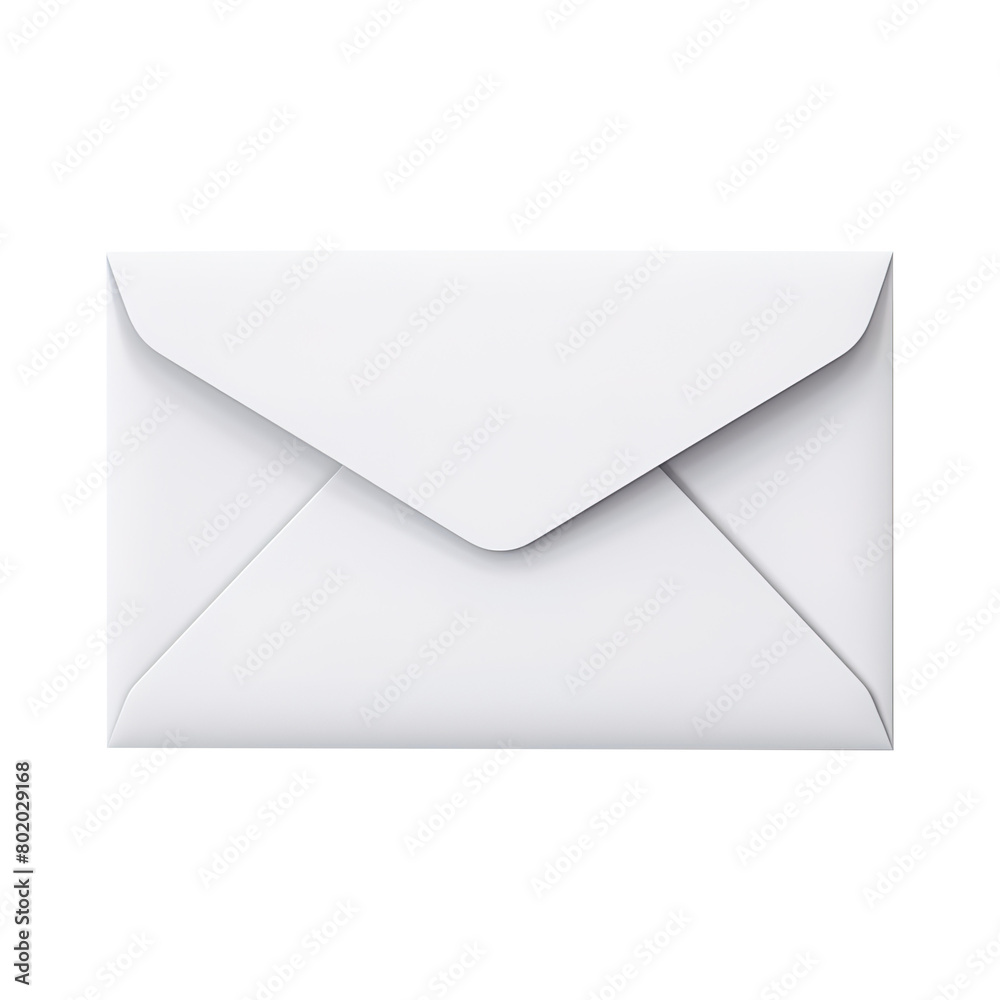 Envelope isolated on white background Envelope isolated on white background