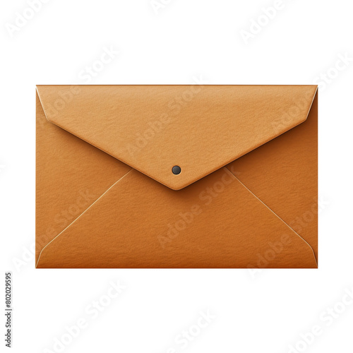 Envelope isolated on white background