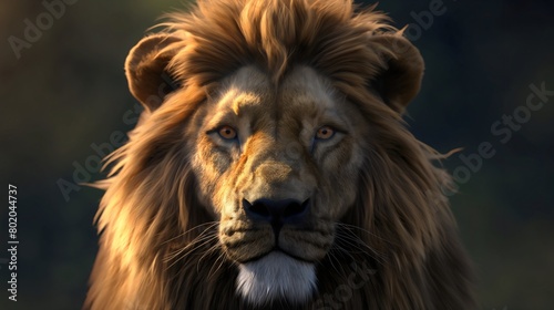 close up portrait of a lion © Rodjo