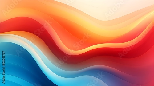 Vibrant Abstract Minimal Background  Simple Template for Colorful Themes  Hand Edited Generative AI