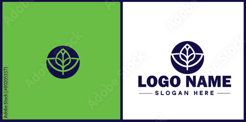 coffee bean icon logo Hot coffee shop Cafe food court store modern flat business vector logo