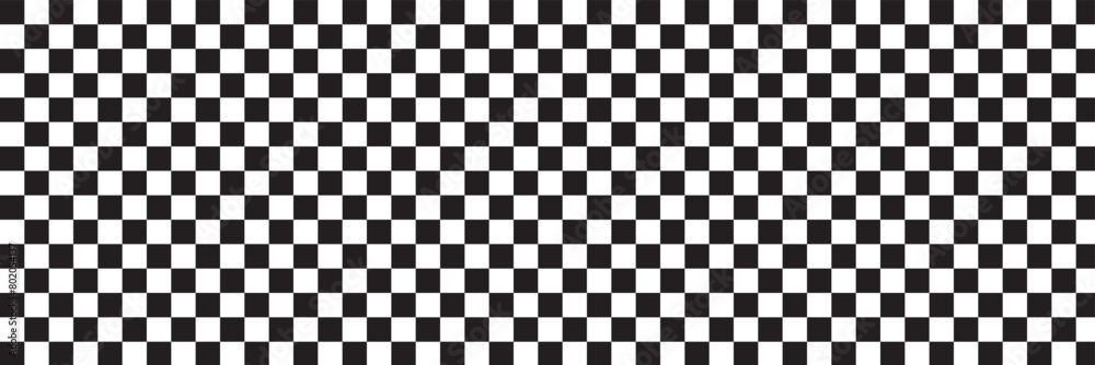 Transparent grid seamless pattern background. Grey and white checkboard background. Abstract checkered chessboard. Vector element. 