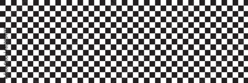 Transparent grid seamless pattern background. Grey and white checkboard background. Abstract checkered chessboard. Vector element. 