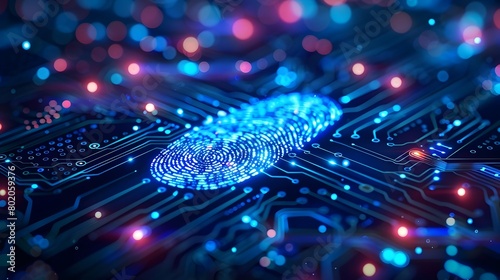 Fingerprint Scanner Technology Enhancing Cybersecurity and Transaction Safety