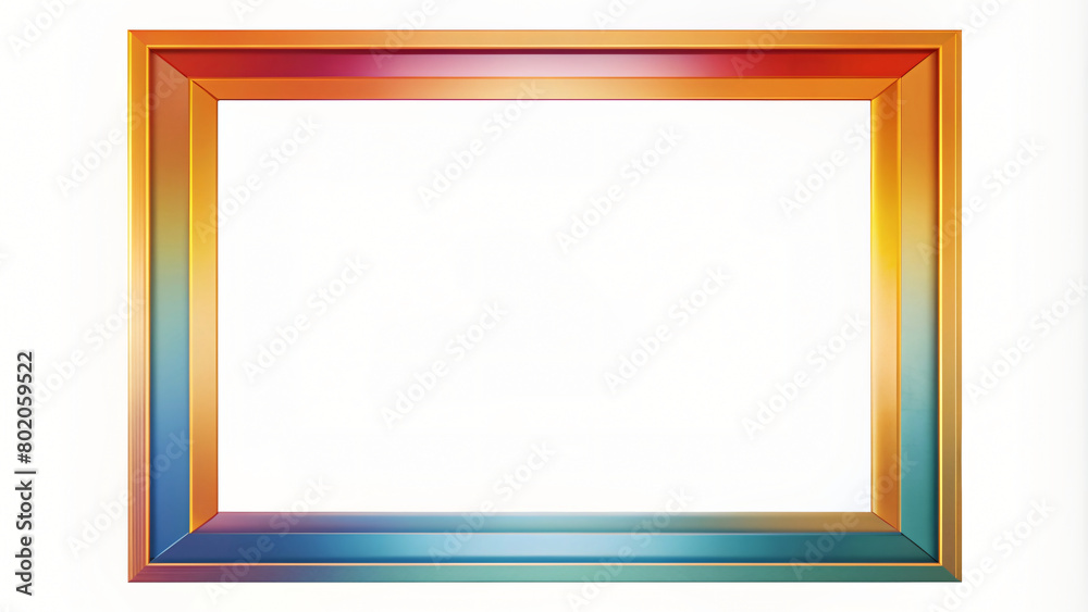 An abstract square  frame for adding text, ideal for notes, messages, or design projects