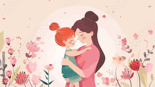 happy mothers day design vector illustration eps10 gr