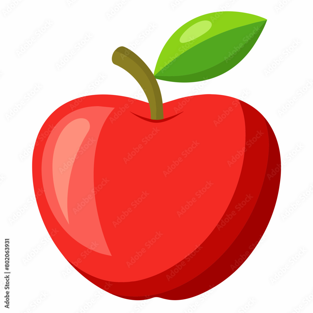 Fototapeta premium Apple Vector illustration