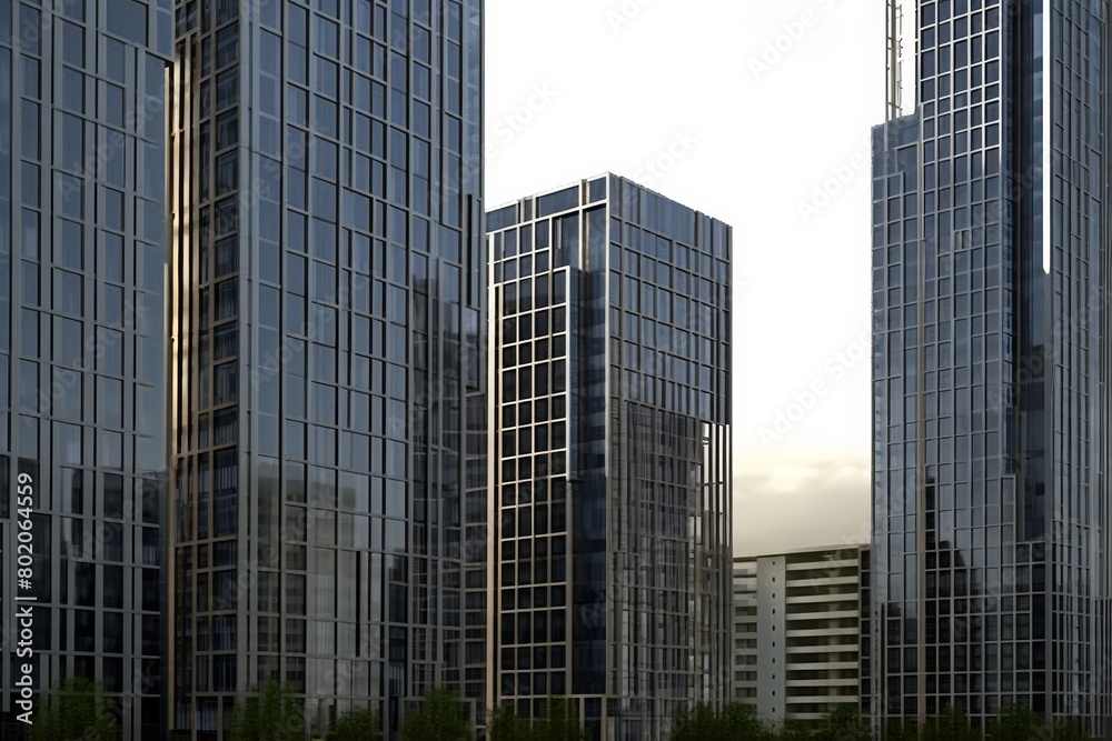 Fototapeta premium modern office building.