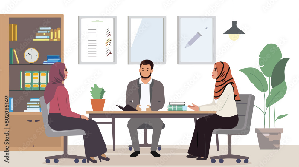 Human resources commission interviewing Muslim 