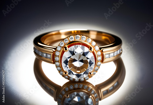 ring with diamonds