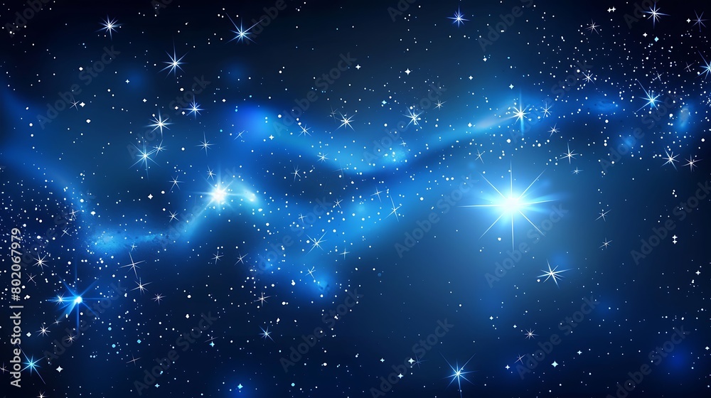 Obraz premium Row of Spotlights Illuminating a Dark Theater Stage